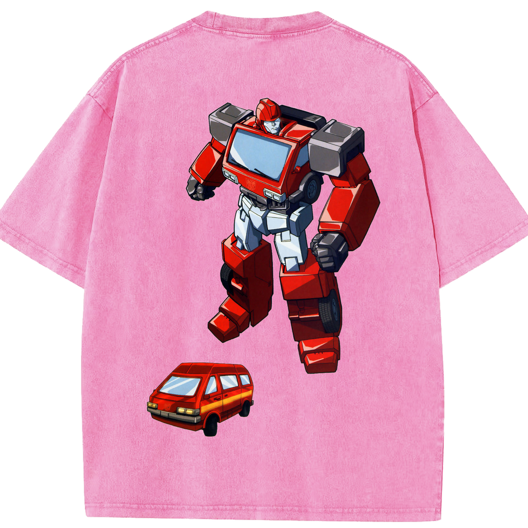 （画像用）  綿100% ヴィンテージ風 半袖Tシャツ（背面プリント）